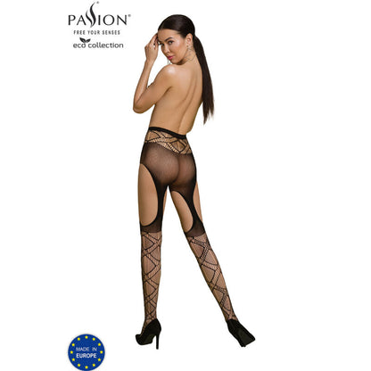 Passion - Eco Collection Bodystocking Eco S005 Black