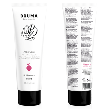 Bruma Aloe Vera Glide Gel — 100 ml / Bubblegum