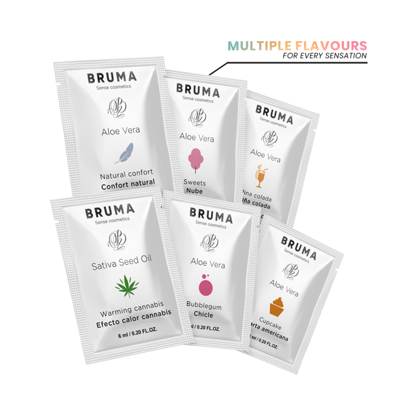 Bruma - Aloe Vera Sliding Gel Pina Colada Flavor 6 Ml