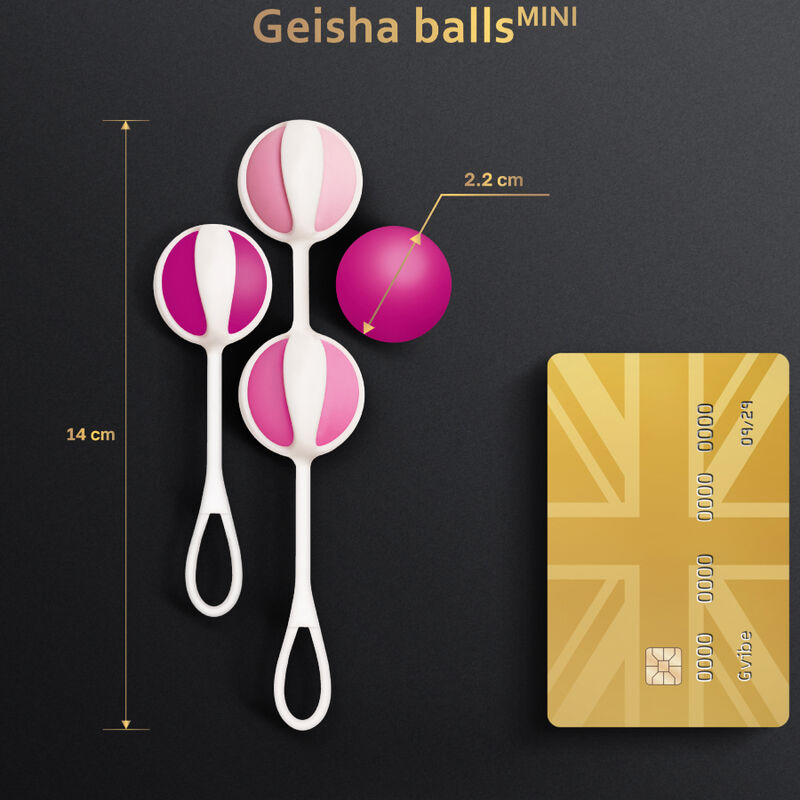 G-Vibe - Set 4 Geisha Balls Mini Purple