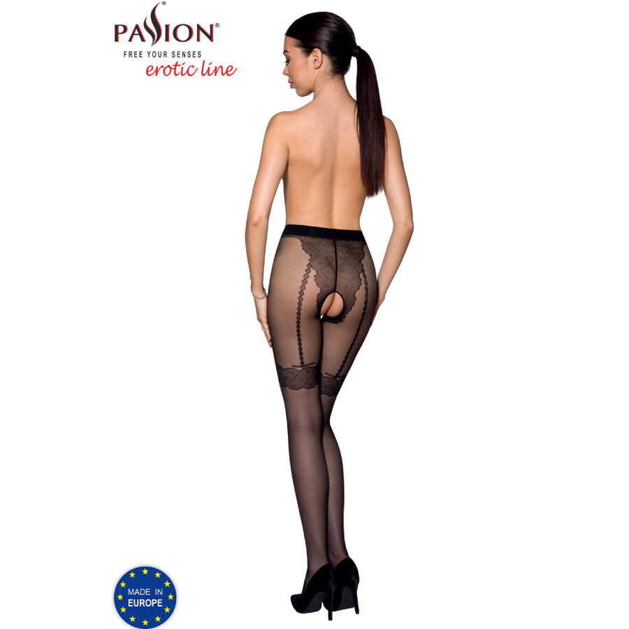 Passion - Tiopen 016 Black Tights 1/2 20 Den