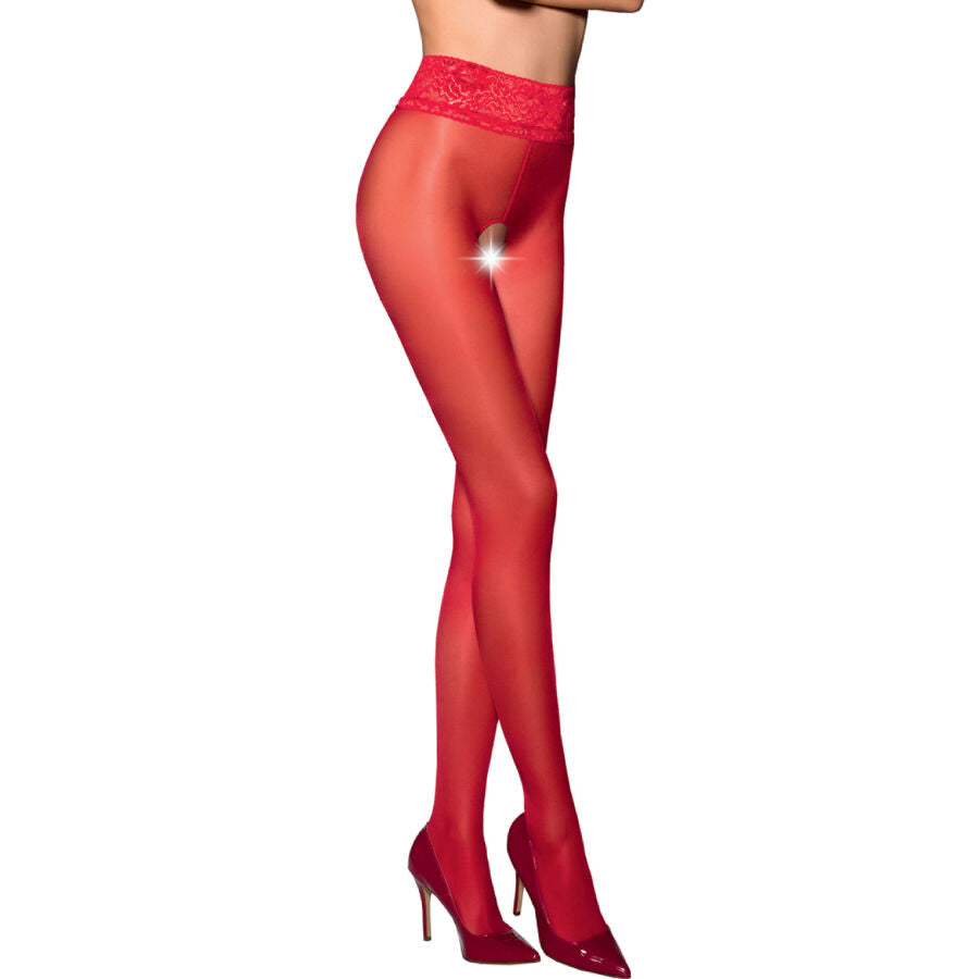 Passion - Tiopen 008 Red Tights 1/2 30 Den