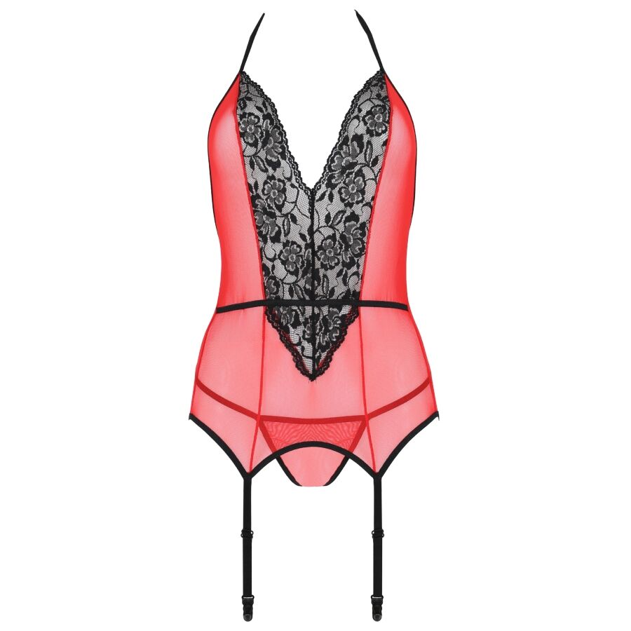 Passion - Peonia Corset Erotic Line Red S/M