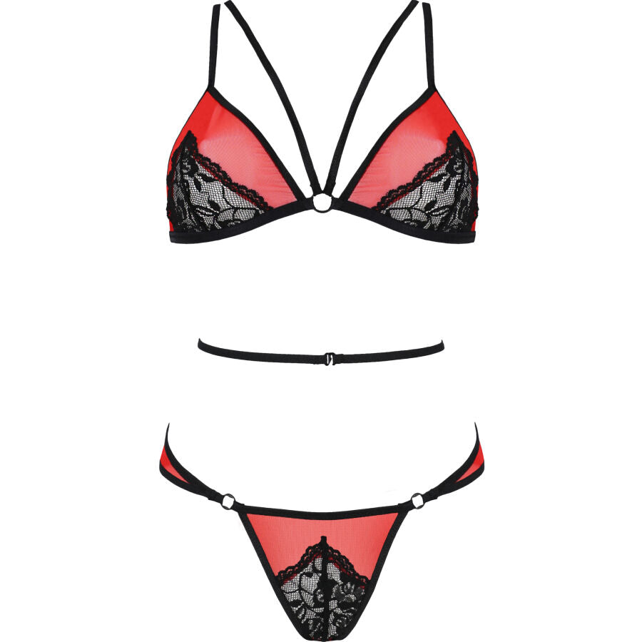 Passion - Peonia Set Erotic Line Red L/Xl