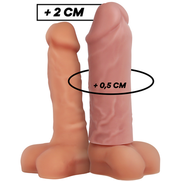 VIRILXL - Liquid Silicone V3 Penis Extension Sleeve by DelighToys