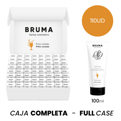 Bruma Aloe Vera Water-Based Sliding Gel - Pina Colada 100ml Lubricant – Lubricants – product photo 1