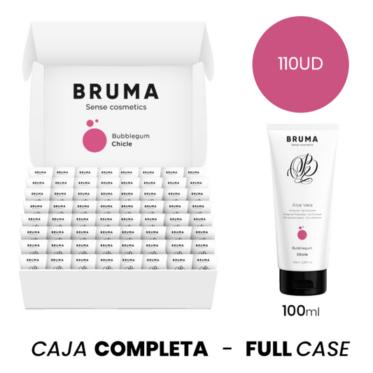 Moq 110 - Bruma Aloe Vera Sliding Gel Bubblegum Flavor - 100 Ml