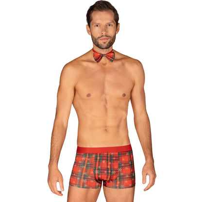 Obsessive - Ms Merrilo Boxer Shorts & Bow Tie Xxl/Xxxl