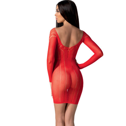 Passion - Bs101 Red Bodystocking One Size