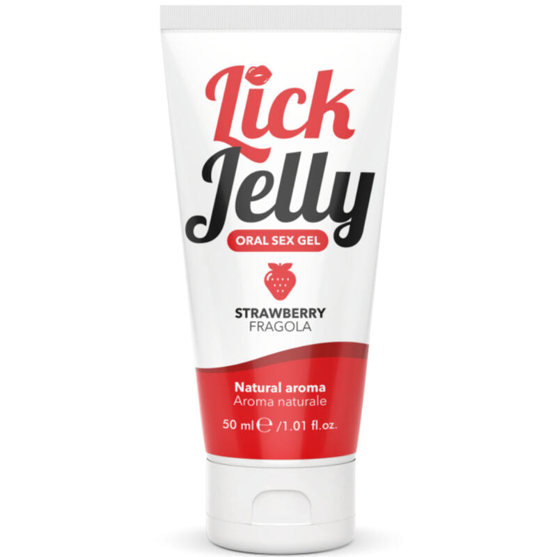 Intimateline - Lick Jelly Strawberry Lubricant 50 Ml