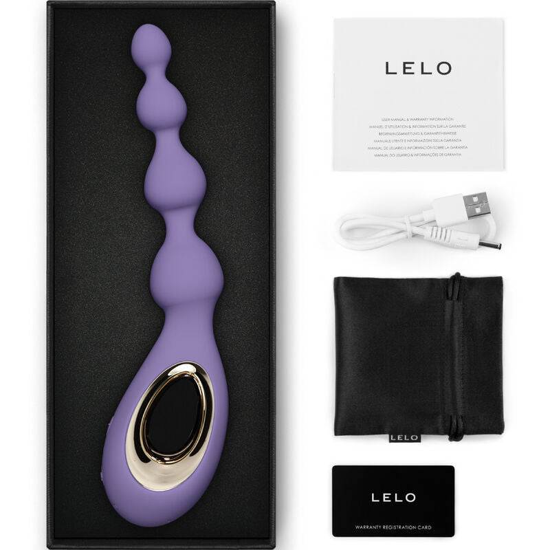 Lelo - Soraya Beads Violet Anal Massager