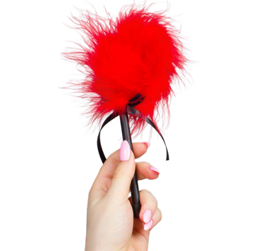 Secretplay - Red Marabou Duster