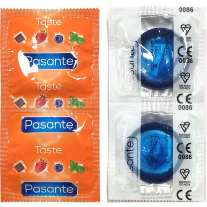 Pasante - Condoms Flavor Blueberry Bag 144 Units