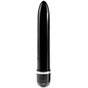 King Cock - Realistic Penis Vibrator 25.6 Cm Brown