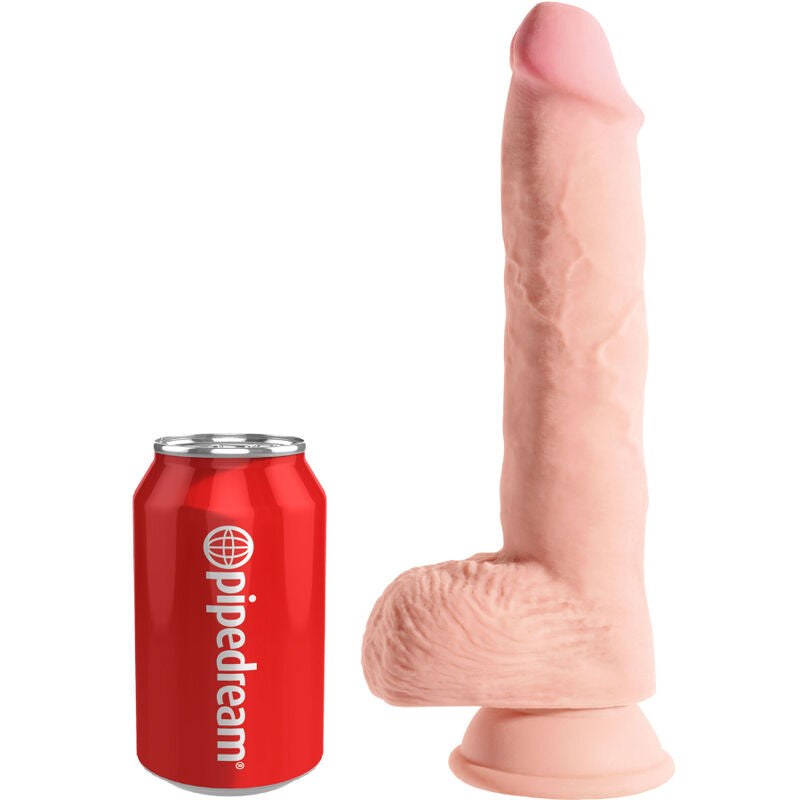 King Cock - Realistic Penis With Balls 19.4 Cm Light