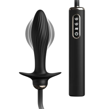 Elevate anal play with the Auto-Throb Vibrating Plug. Automatic inflation, vibrations, and Elite silicone for ultimate stimulation. Perfect for solo or partnered fun.1