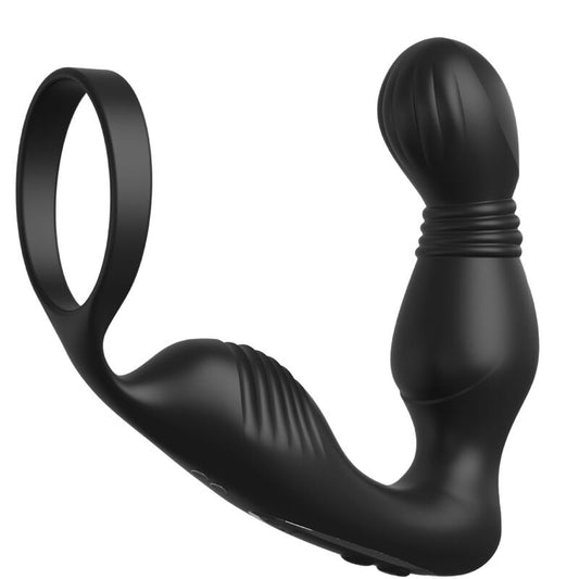 Experience the Anal Fantasy Vibrating Rechargeable Prostate Massager. Automated milking system, Elite silicone, C-ring, and USB rechargeable for ultimate pleasure.1