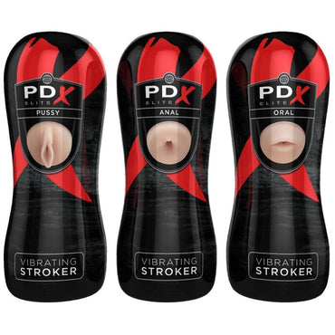 Pdx Elite - Stroker Set 12 Units: 6X Vagina, 3X Ano, 3X Mouth