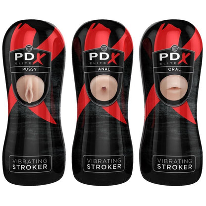 Pdx Elite - Stroker Set 12 Units: 6X Vagina, 3X Ano, 3X Mouth