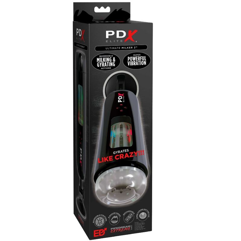 Pdx Elite - Stroker Ultimate Milker 2 Rotating & Vibrator