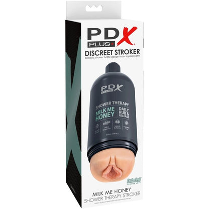 Pdx Plus - Stroker Masturbator Discreet Design Of Milk Me Honey Shampoo Bottle