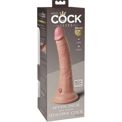 King Cock - Elite Realistic Silicone Dildo 17.8 Cm