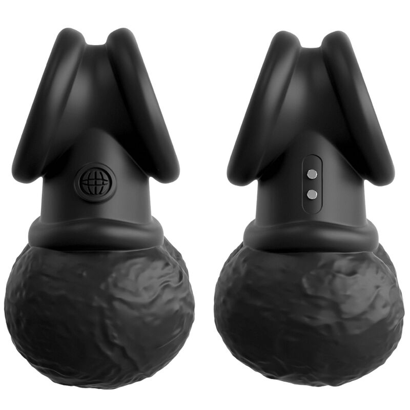 King Cock - Elite Ring With Testicle Vibrating Silicone