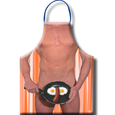 DelighToys - Diablo Picante – Men's Fried Eggs Apron by DelighToys