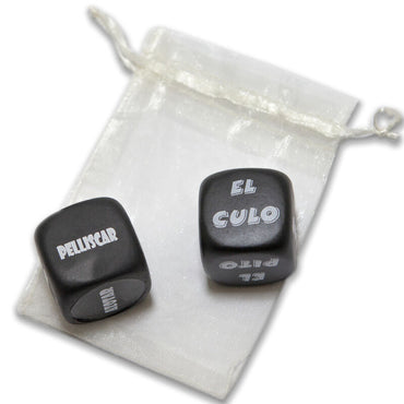 Diablo Picante - Game Bag With Sado Dice 3 Mm X 3 Mm + Body Parts Dice