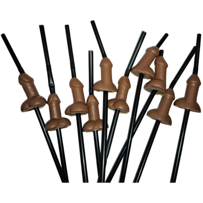 Diablo Picante Penis Party Straws – Sex Toys – 10 Pack – product photo 1