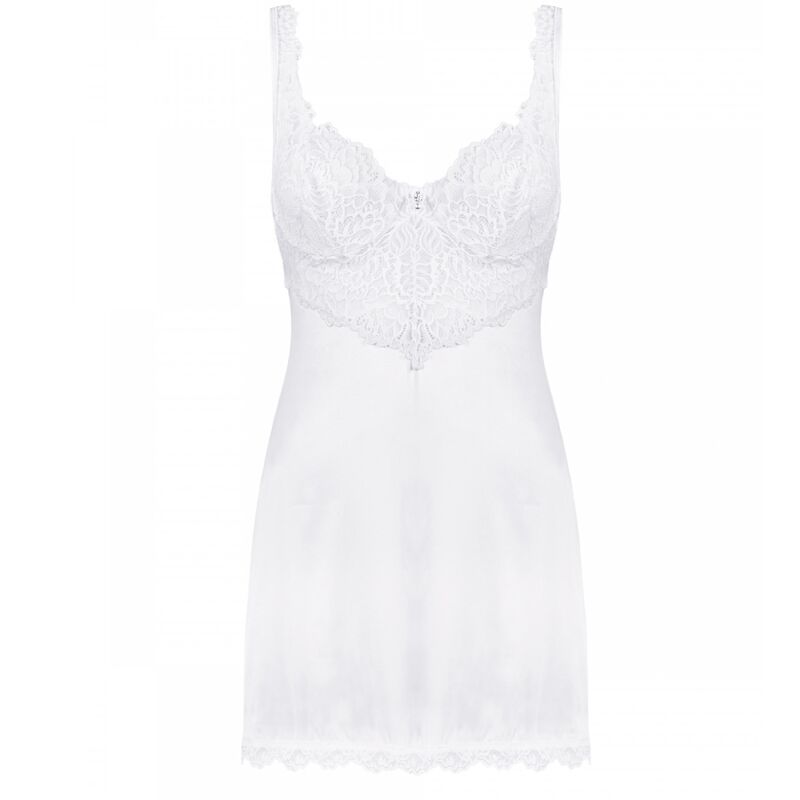 Obsessive - Amor Blanco Chemise & White Thong S/M