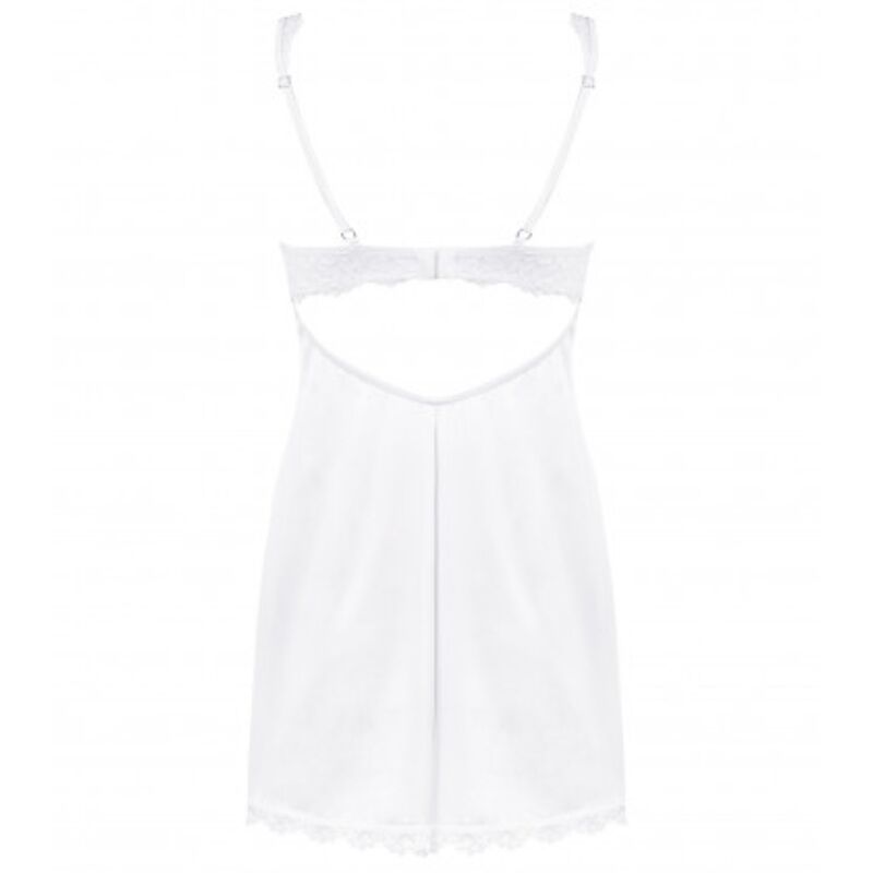 Obsessive - Amor Blanco Chemise & White Thong S/M