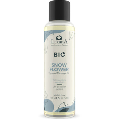 Intimateline Luxuria Bio Massage Oil 100 ml — Snow Flower