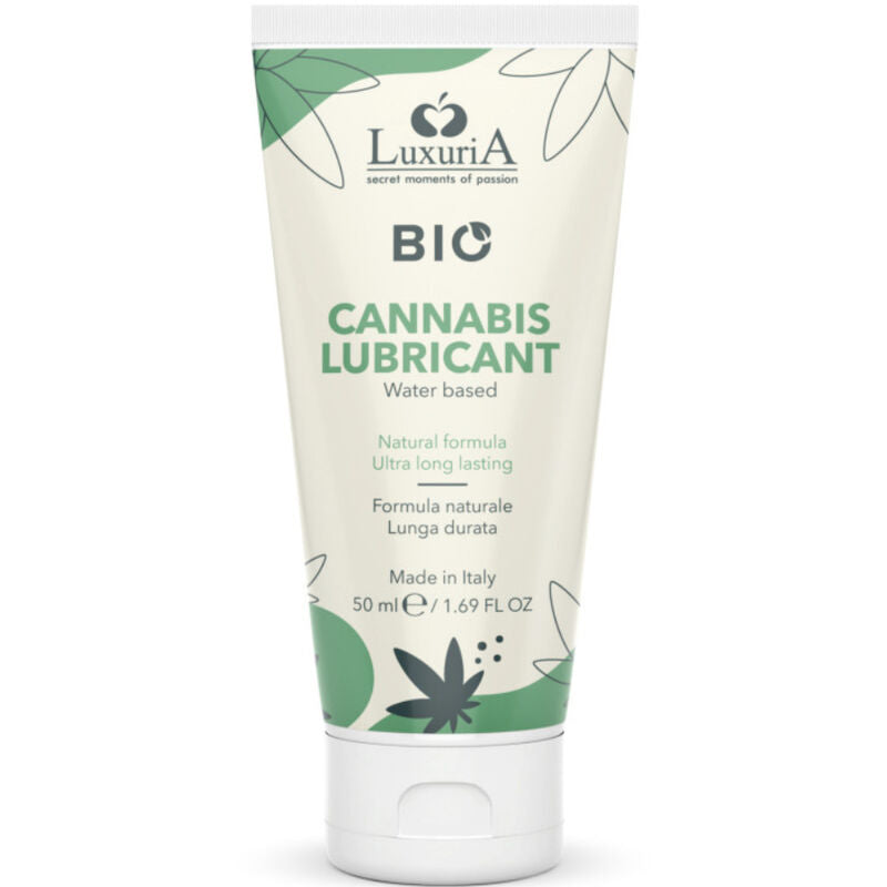 Intimateline - Luxuria Bio Cannabis Water-Based Lubricant 50 Ml