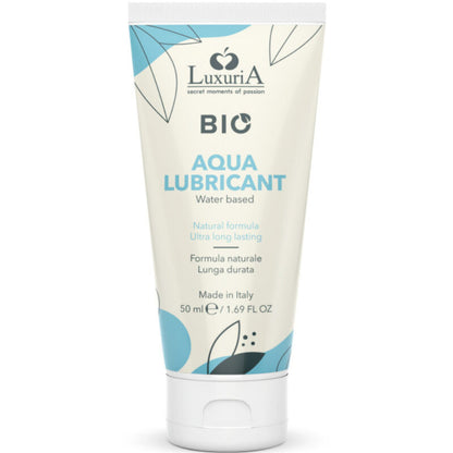 Intimateline Luxuria Bio water-based lubricant 50ml bottle