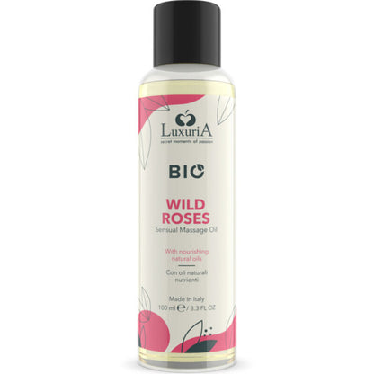 Intimateline Luxuria Bio Massage Oil 100 ml — Wild Roses
