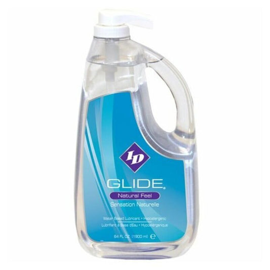 Id Glide - Water Based Lubricant + Hypoallergenic Natural Feel 1900 Ml