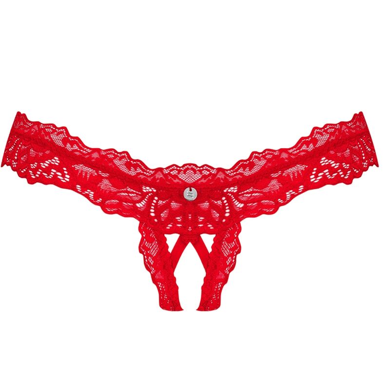 Obsessive - Amor Cherris Thong Crotchless S/M