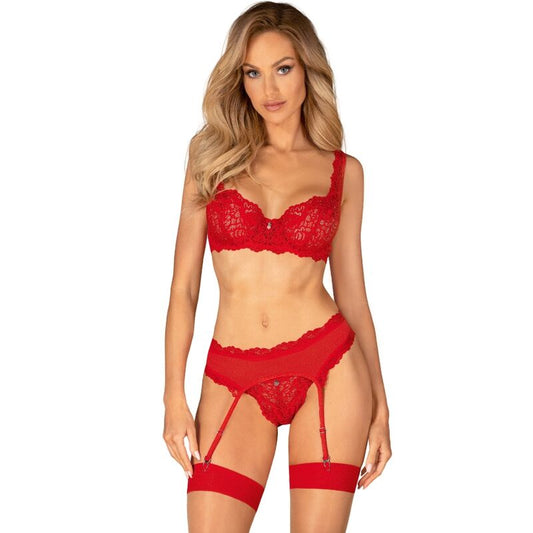 Obsessive - Amor Cherris Set 3 Pieces L/Xl