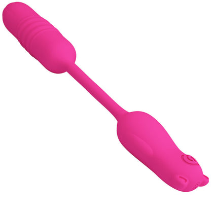 Pretty Love - Pink Silicone Vibrating Bullet