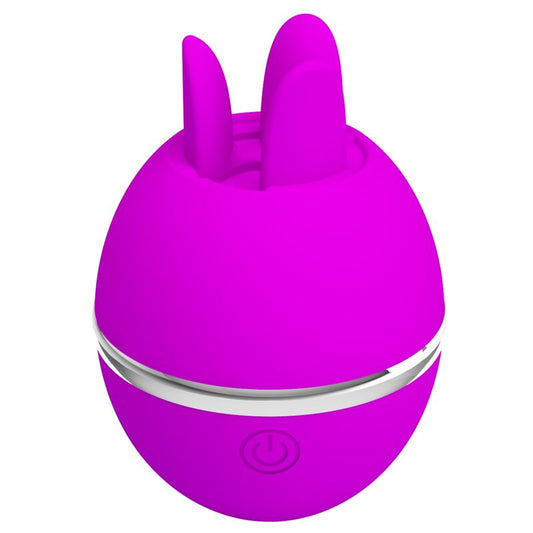 Pretty Love - Gemini Ball Purple Round Silicone Vibrator