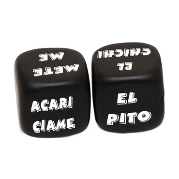 Diablo Picante Action Dice Game with Silk Bag, 2 Dice – Sex Games – product photo 2