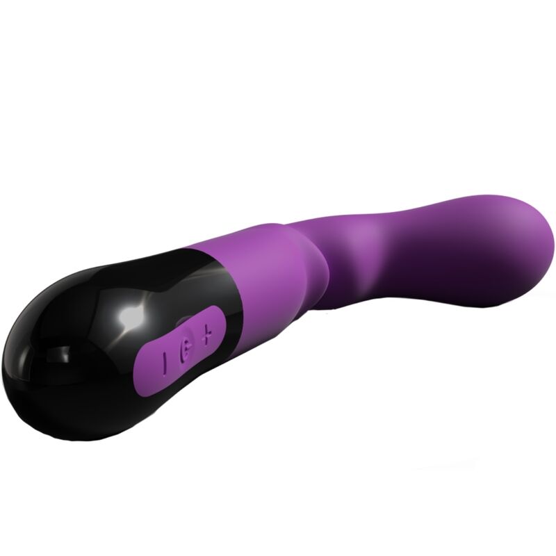 Experience deep G-spot stimulation with the Adrien Lastic Nyx G-Spot Vibrator. Enjoy its ergonomic design, 10 vibration modes, and flexible silicone body for ultimate pleasure.2