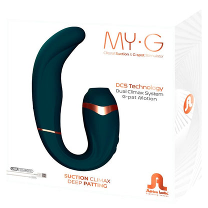 Explore unparalleled pleasure with Adrien Lastic Clitoris Sucker G-Spot Stimulator pulsations in one toy. 7 modes, skin-friendly silicone, USB rechargeable.1p