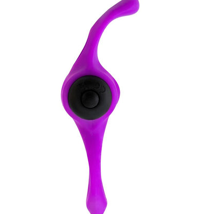 Enhance intimacy with the Adrien Lastic Lingus Vibrator Ring. Featuring a flexible clitoral stimulator, dual rings, and three silent vibration intensities, it's perfect for couples.3