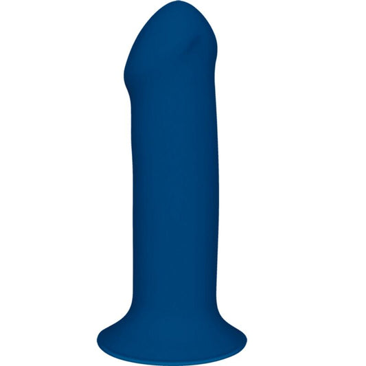 Experience realistic pleasure with Adrien Lastic Hitsens One Dildo Blue. Thermo-reactive, double-density Silexpan design with suction base and harness compatibility.1