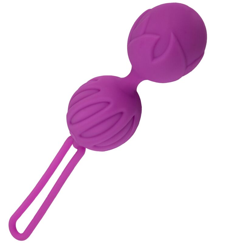 Strengthen your pelvic floor with Adrien Lastic Kegel Silicone Balls. Velvet-touch, premium silicone, dual relief for stimulation, available in Pink, Violet, and Fuchsia.4