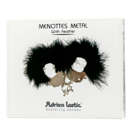 Adrien Lastic - Metal Handcuffs Feathers