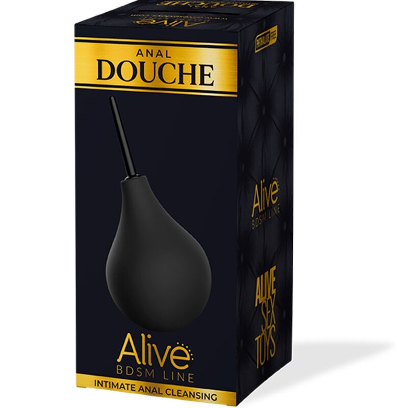 Ensure cleanliness with the Alive Anal Douche Cleaner. Ergonomic design, body-safe materials, and three sizes for personalized and effective intimate hygiene.3