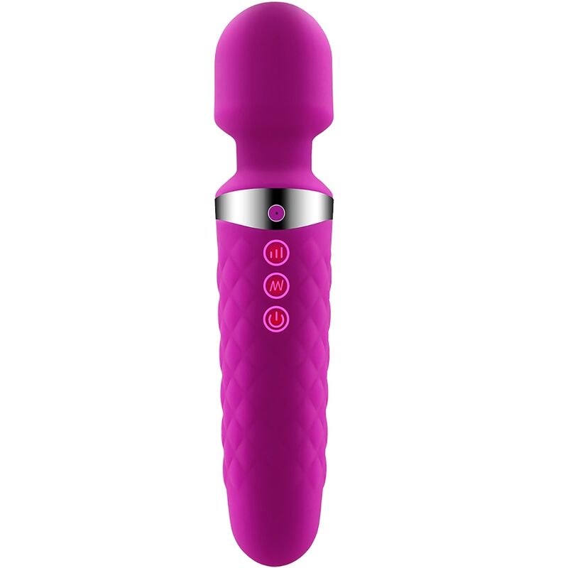 Relax and indulge with Alive Be Wanded Vibrator. 16 vibration modes, USB rechargeable, ergonomic design, and splash-proof for versatile therapeutic and sensual use.2